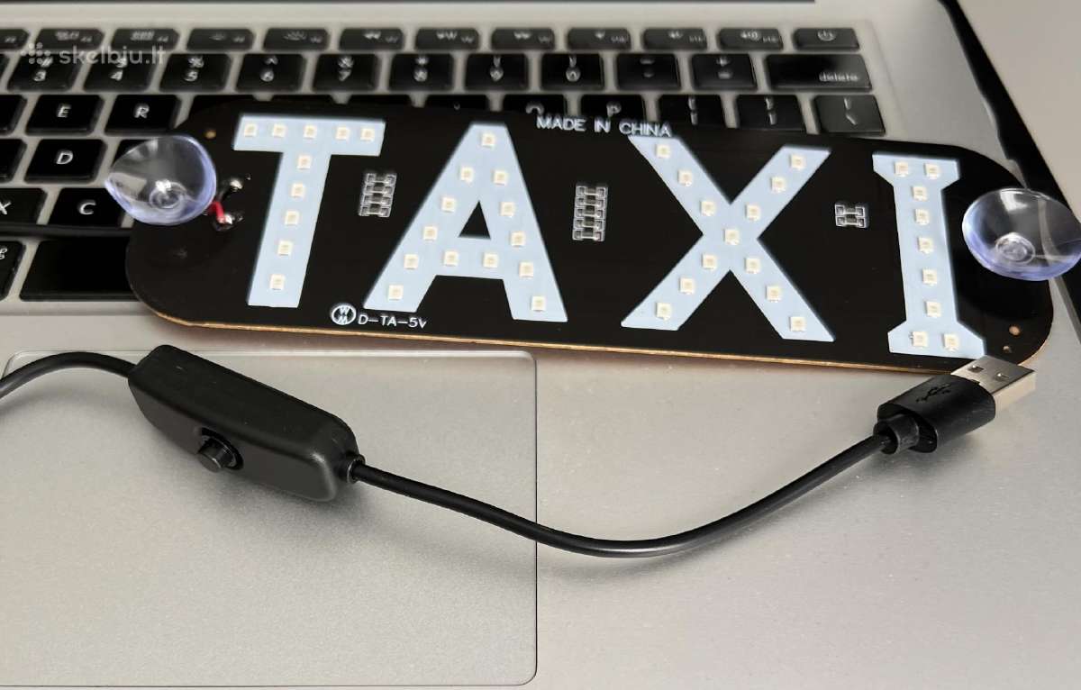 Taksi (Taxi) LED lentelė - nuotraukos Nr. 5