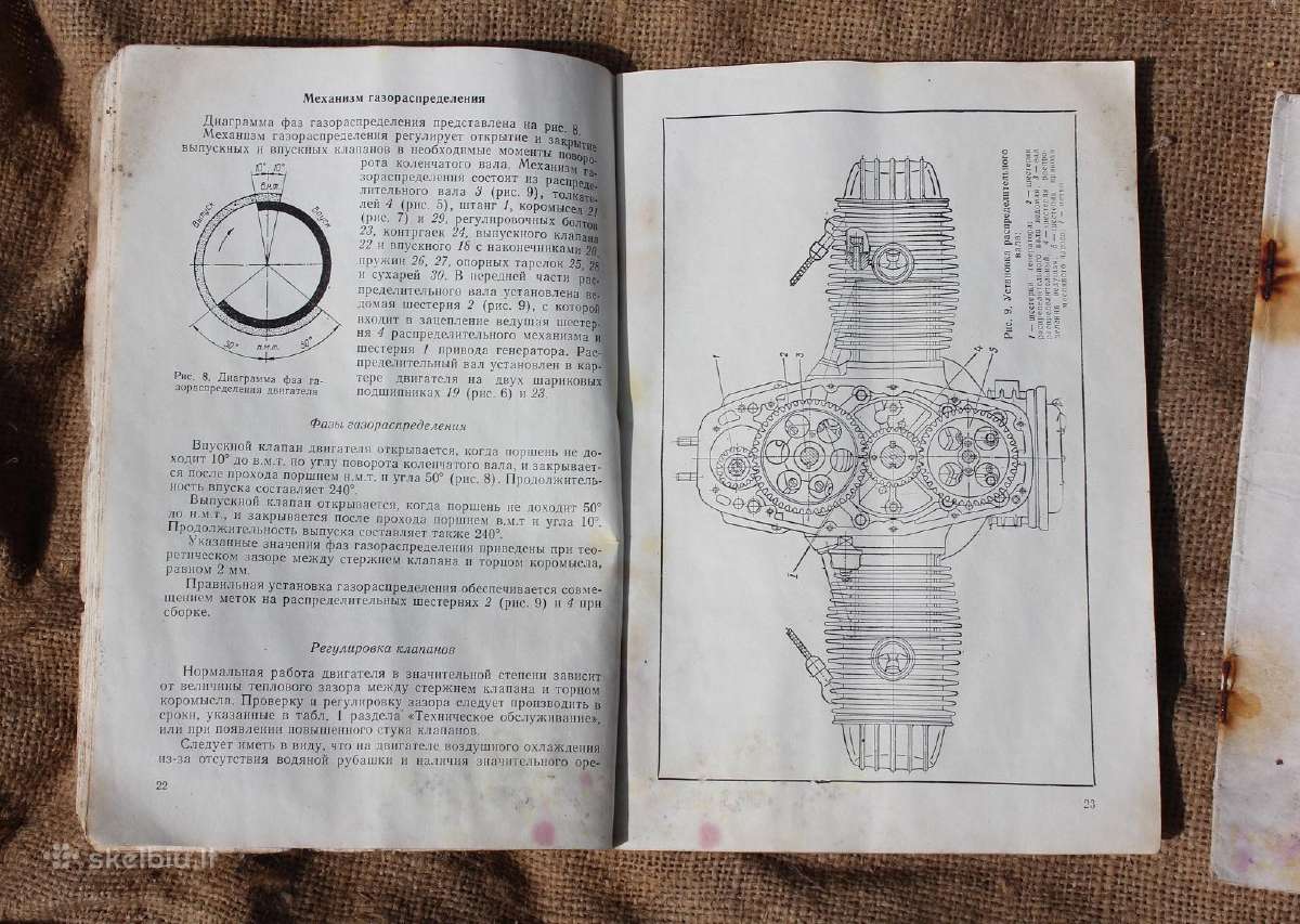 Dnepr Mt10-36 motociklo knygų komplektas 1985 - nuotraukos Nr. 4