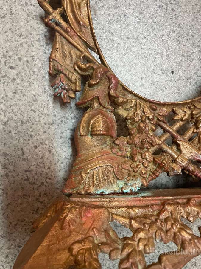 Pirmo pasaulinio karo metalinis veidrodzio remas - nuotraukos Nr. 2