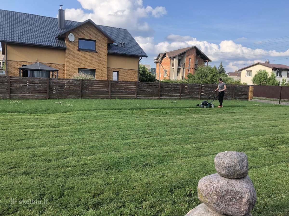 Žolės pjovimas. Vejos skarifikavimas - nuotraukos Nr. 12