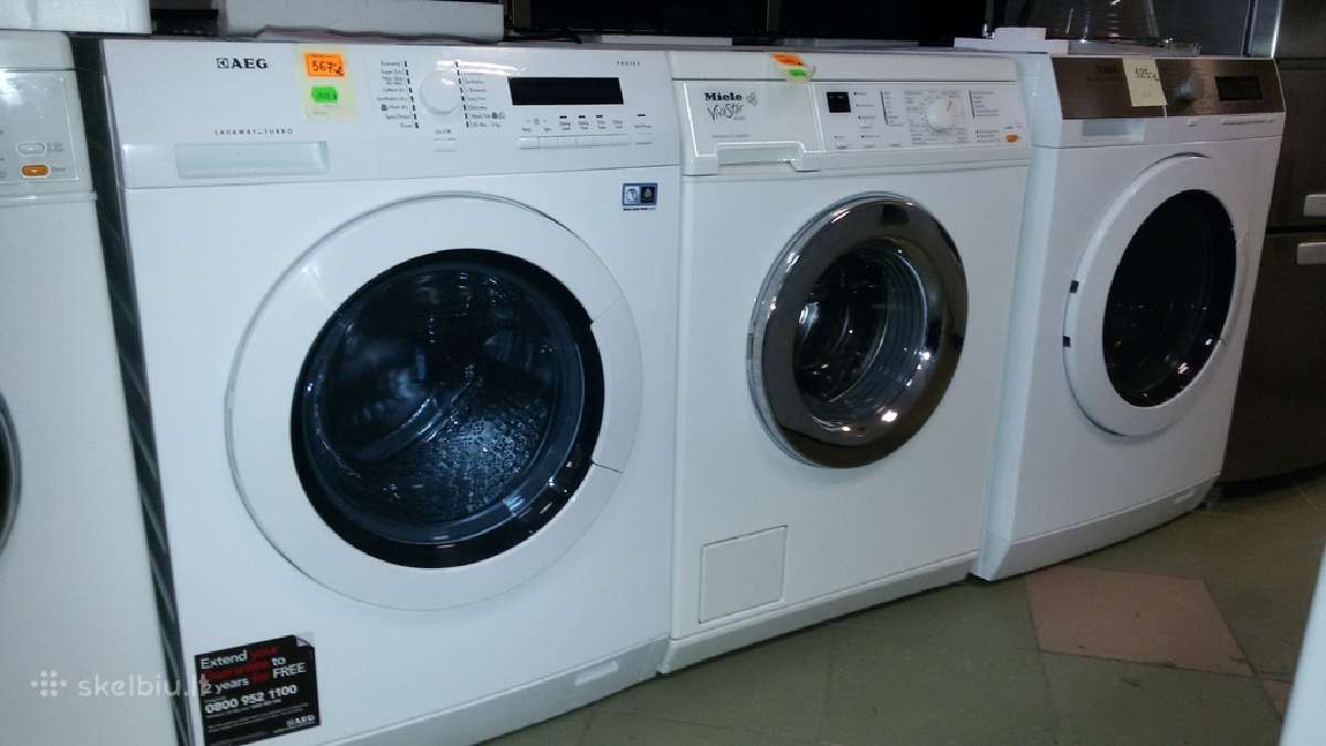 Skalbimo mašina "Miele" Softtronic W 2597 - nuotraukos Nr. 9