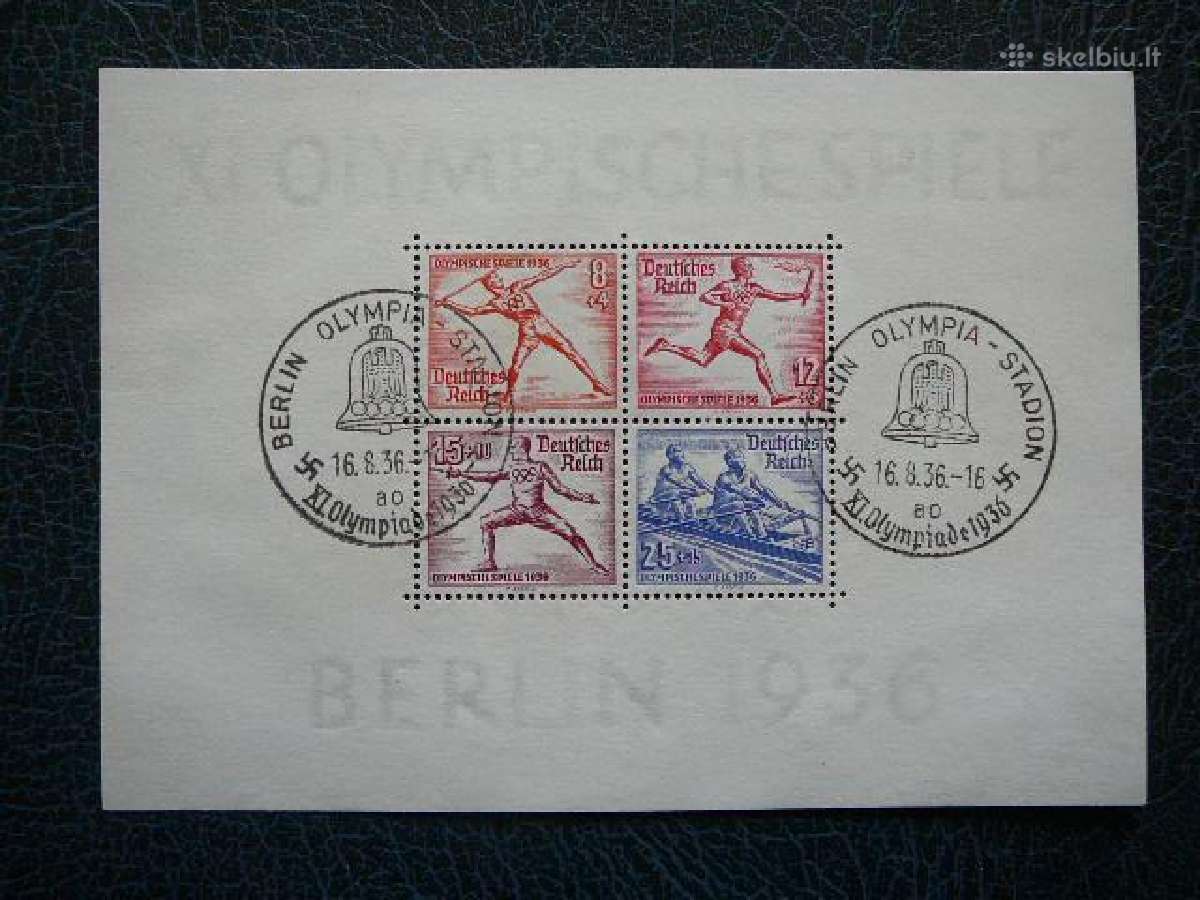 Olimpines vasaros Vokietija 1936 vkt628a