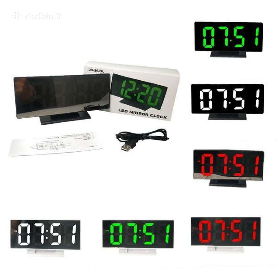 Elektroniniai LED laikrodžiai