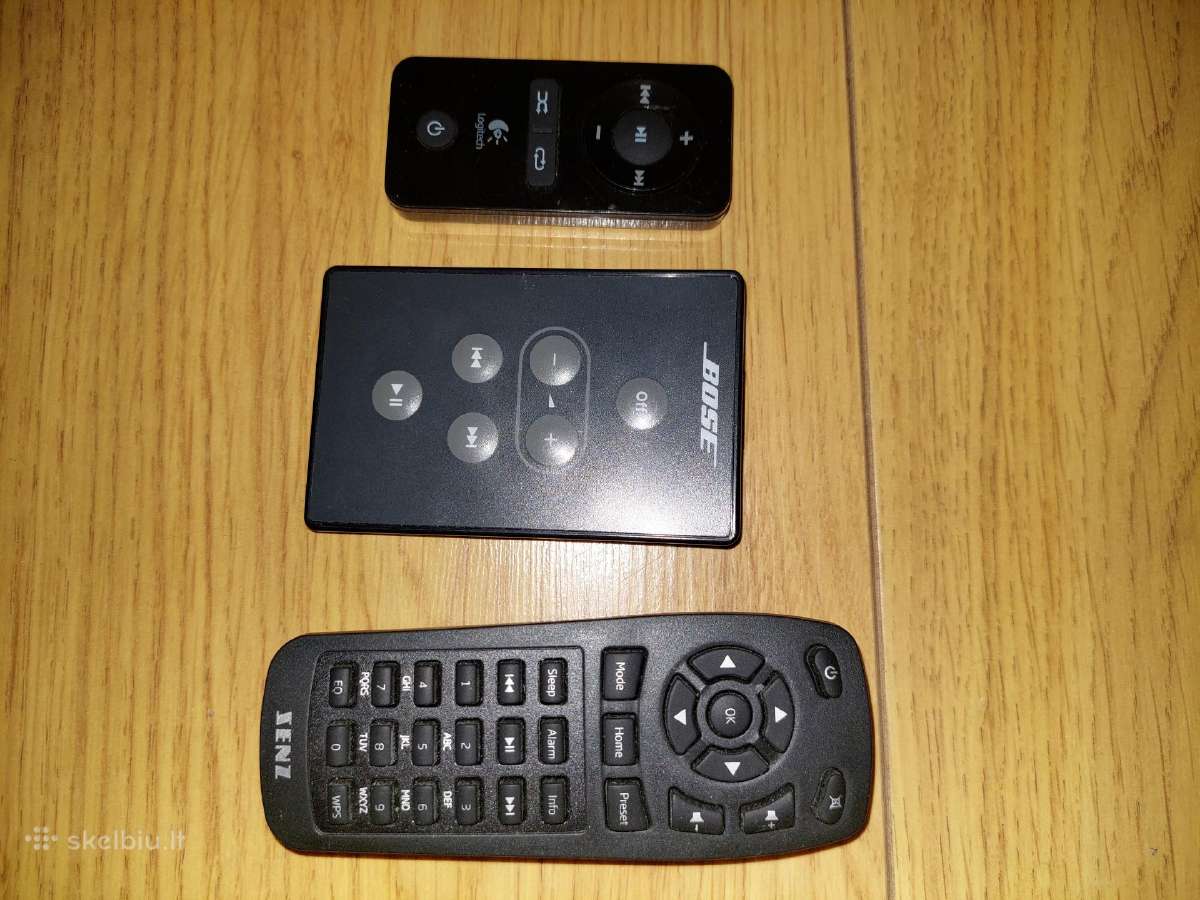 Bose logitech senz pultai