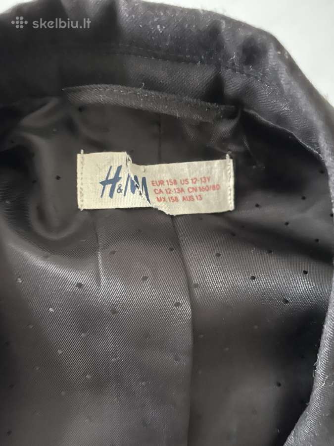 H&m juodas švarkas - nuotraukos Nr. 3