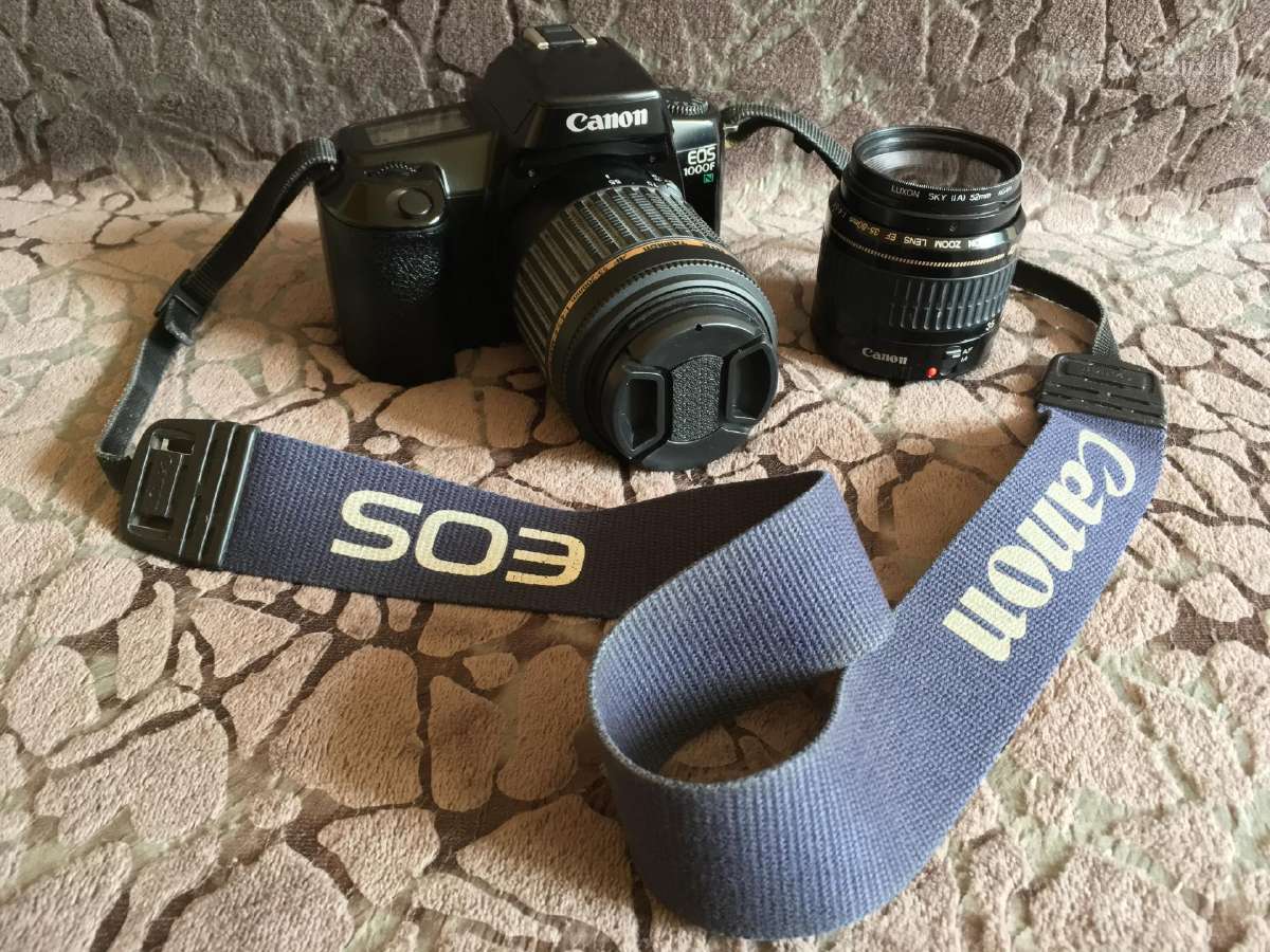 Kamera Canon EOS 1000f N su objektyvais - nuotraukos Nr. 2