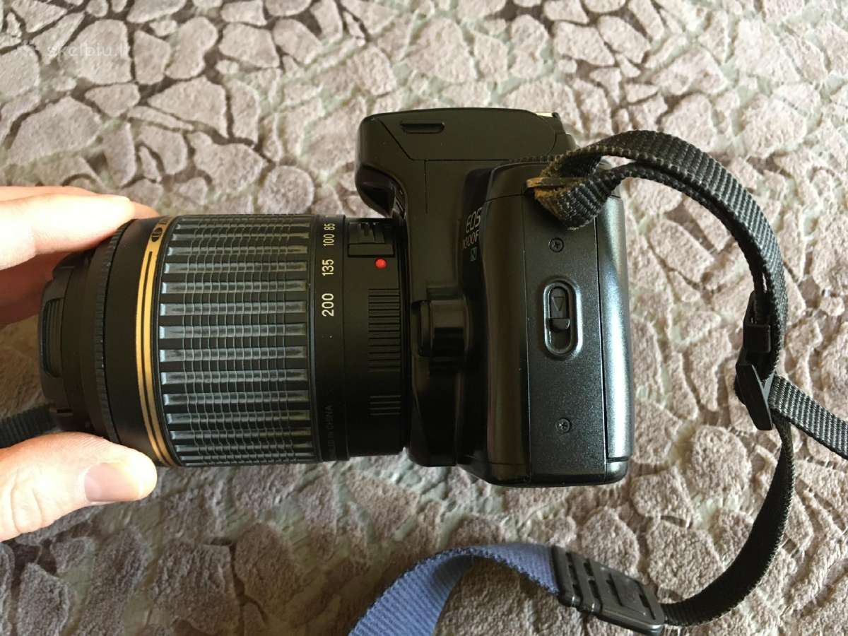Kamera Canon EOS 1000f N su objektyvais - nuotraukos Nr. 8