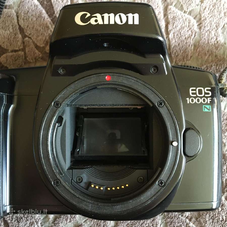 Kamera Canon EOS 1000f N su objektyvais - nuotraukos Nr. 14