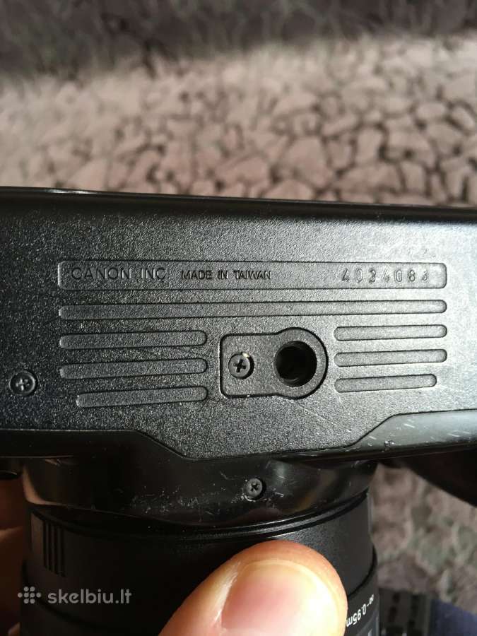 Kamera Canon EOS 1000f N su objektyvais - nuotraukos Nr. 5