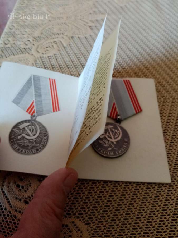 CcccCCCP medalis su dokumentu Labai gero Stovio.or