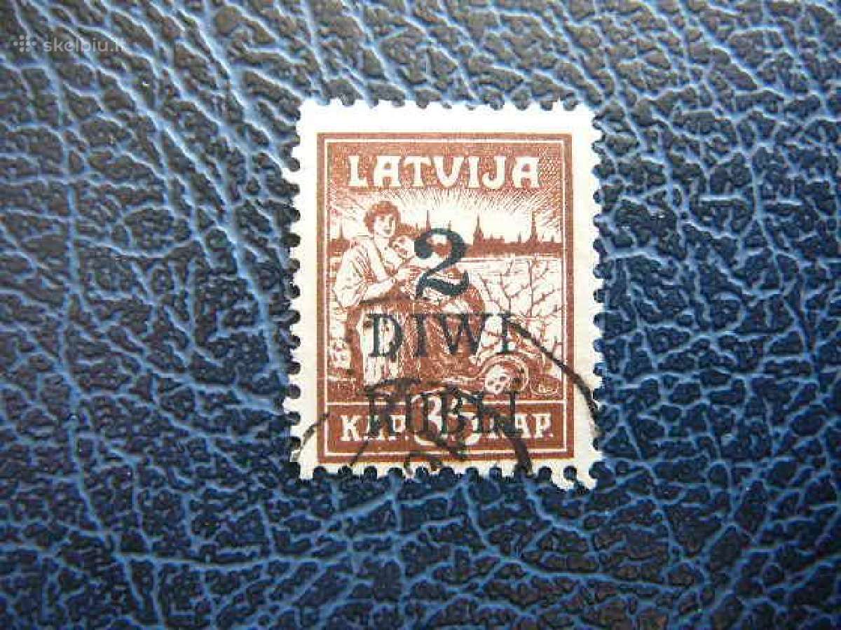 Latvija 1920 Standartai antsp. ltt59a