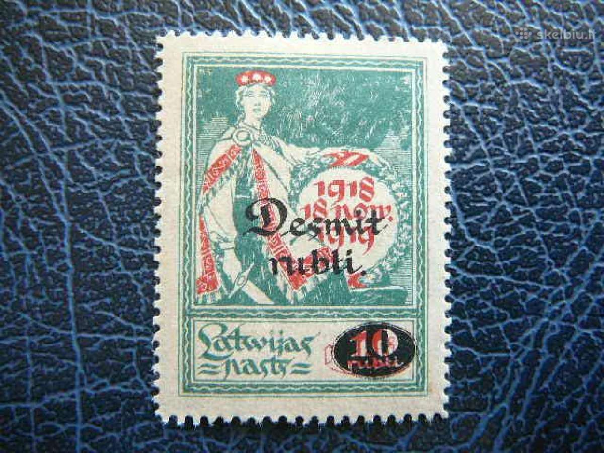 Latvija 1921 Standartai Mlh ltt69s
