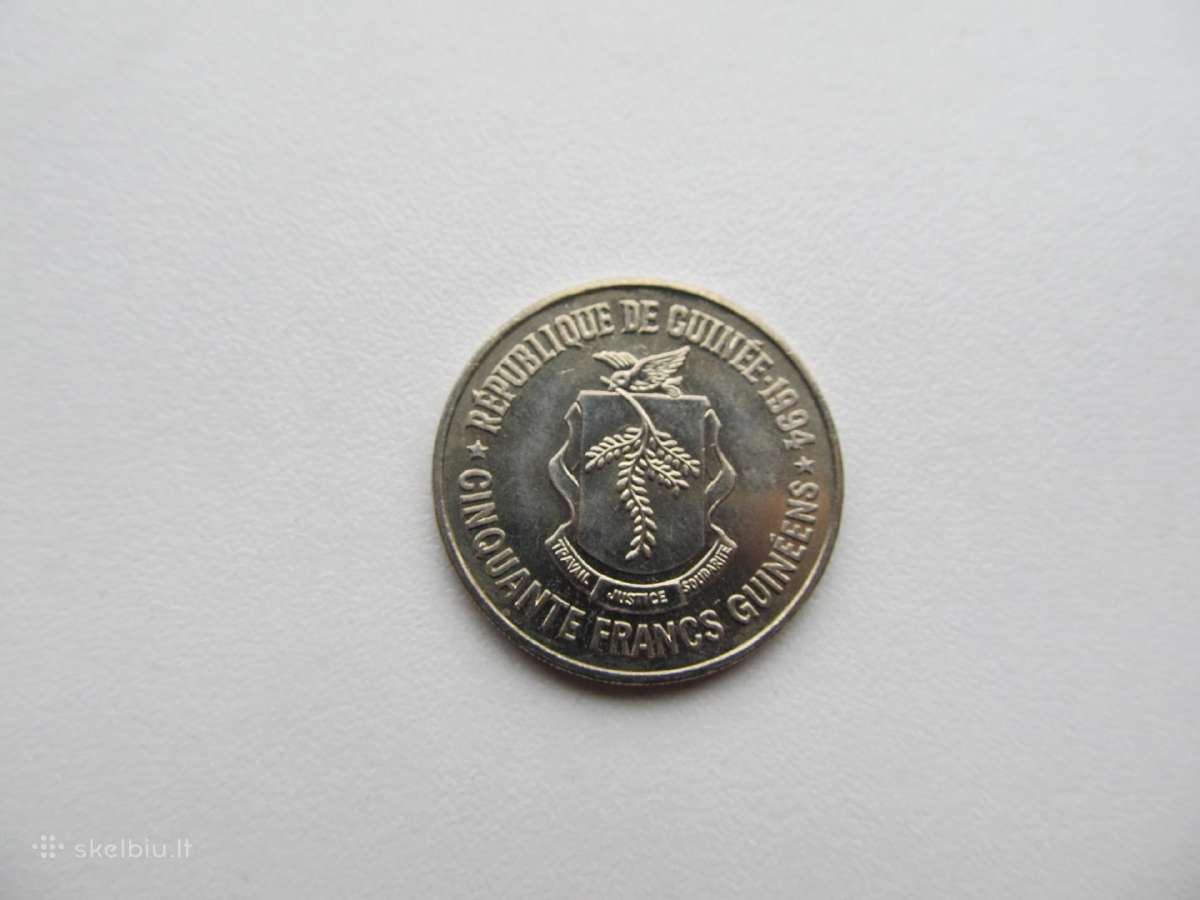 50 francs , Gvinėja , 1994 - nuotraukos Nr. 2