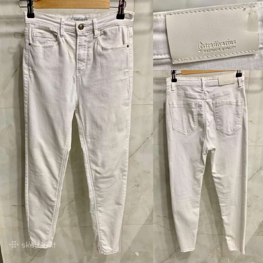 Stradivarius skinny džinsai
