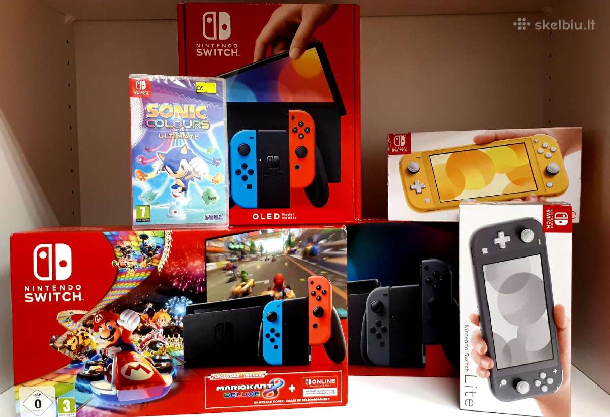 Nintendo Switch žaidimų, konsolių parduotuvė - nuotraukos Nr. 3