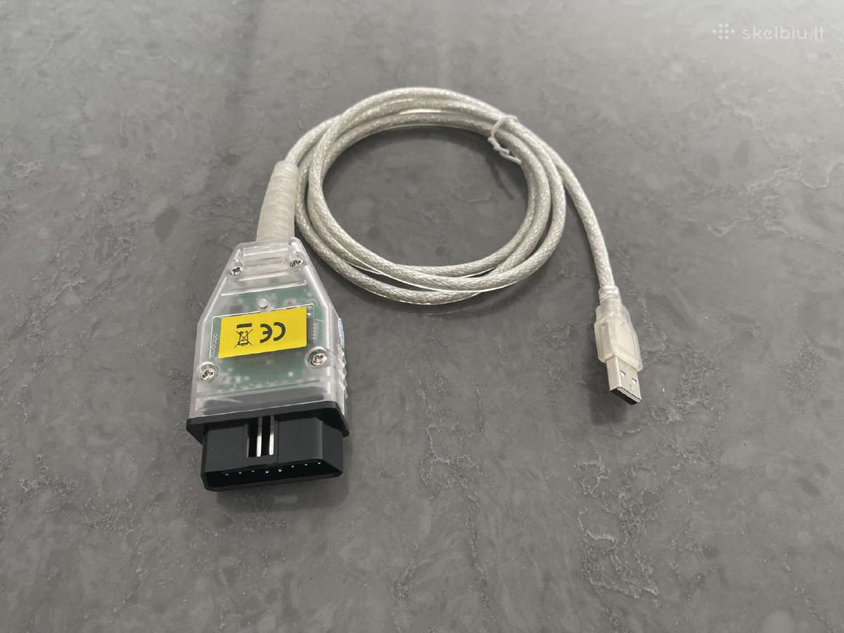 Bmw Inpa K-dcan diagnostinis laidas su jungikliu