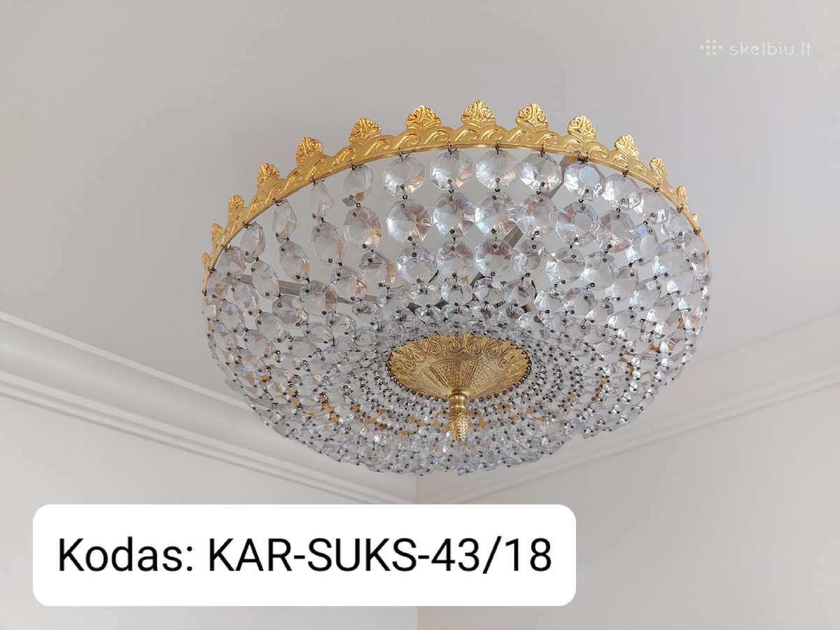 Krištolo šviestuvas krištoliniai šviestuvai Įvairū - nuotraukos Nr. 3