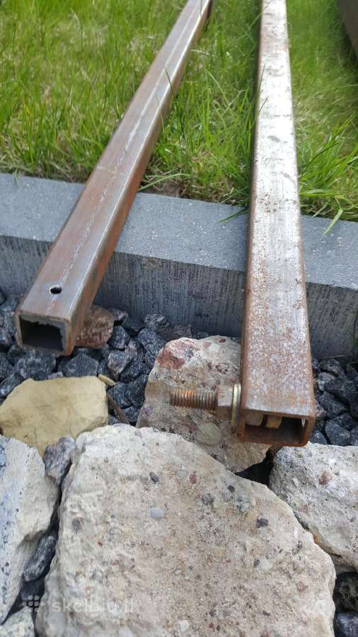 Metalinis stačiakampis 28x25x2.5mm