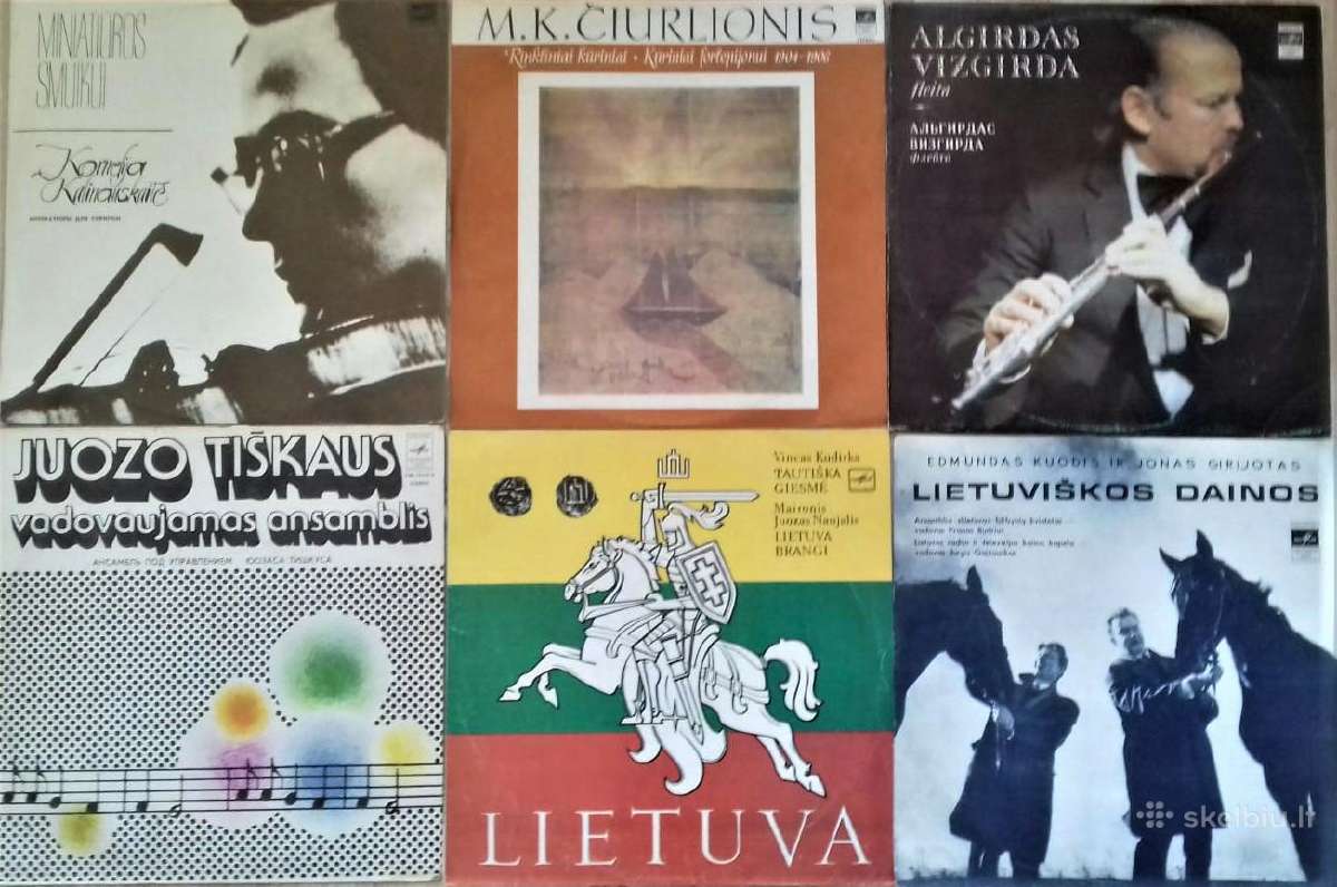 Lietuviškos plokštelės iš asmeninės kolekcijos - nuotraukos Nr. 6