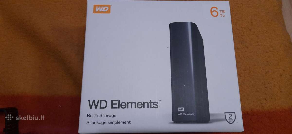 Išorinė Wd Elements HDD 3.5'' tuščia dežutė - nuotraukos Nr. 4