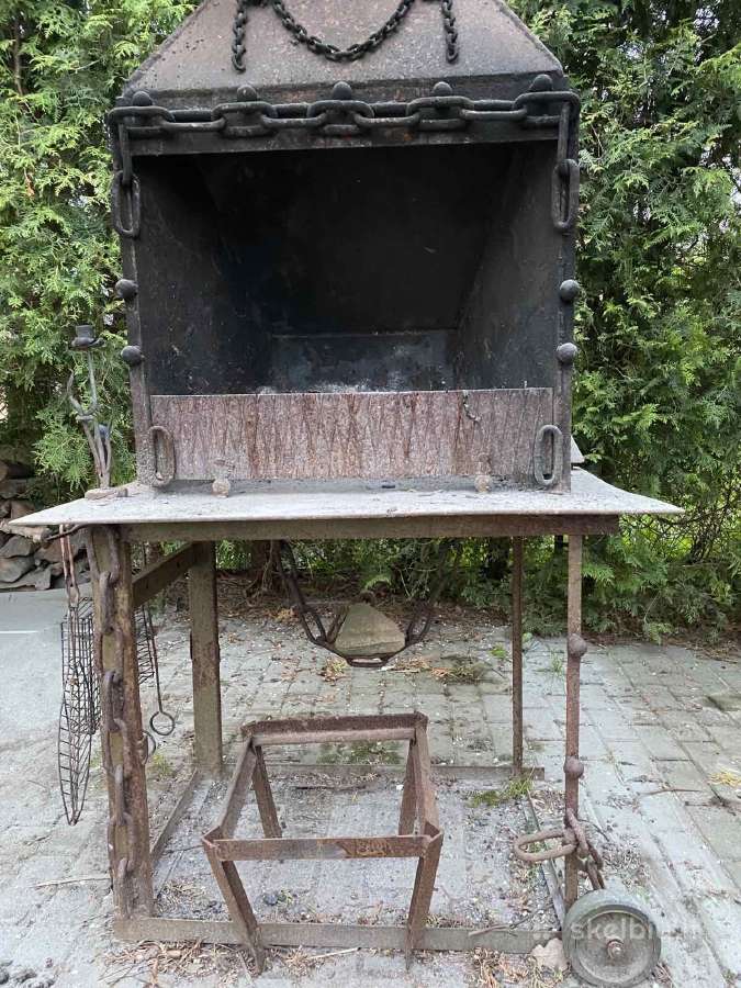 Šašlykinė,lauko zidinys - nuotraukos Nr. 6