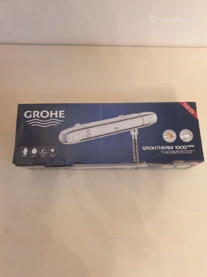 Termostatinis duso maisituvas Grohe grohtherm 1000 - nuotraukos Nr. 2