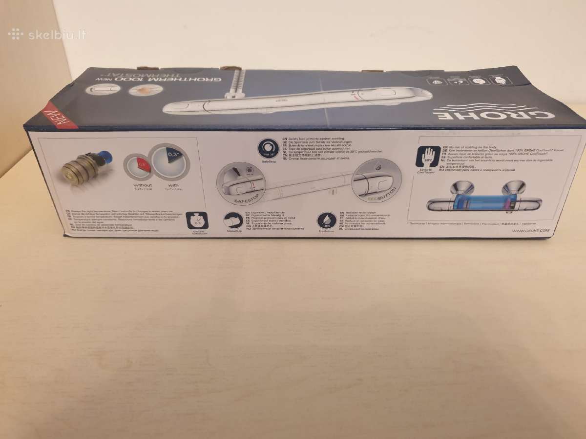 Termostatinis duso maisituvas Grohe grohtherm 1000 - nuotraukos Nr. 4
