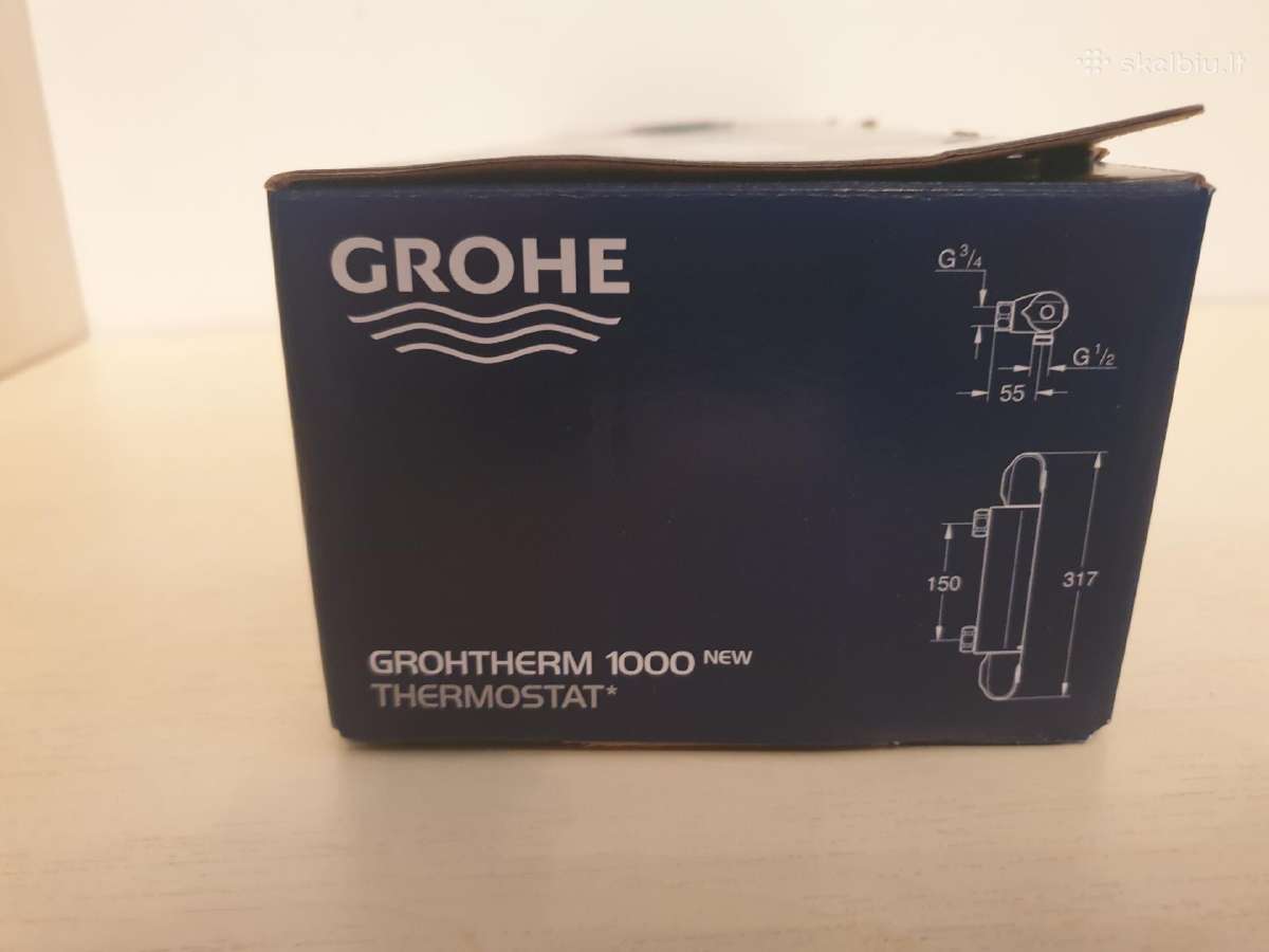 Termostatinis duso maisituvas Grohe grohtherm 1000 - nuotraukos Nr. 5