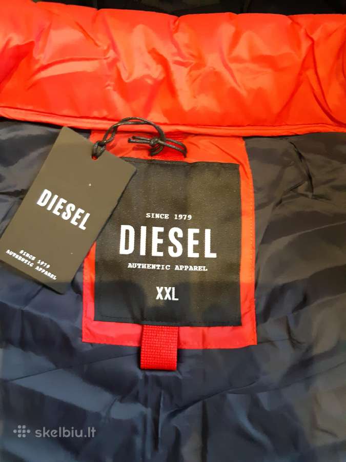XXL originali Diesel striukė - nuotraukos Nr. 7