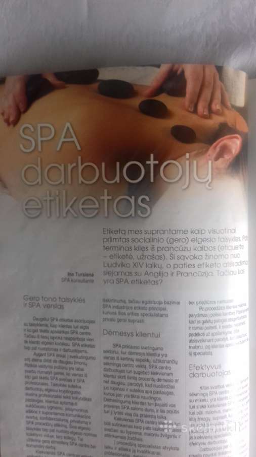 Žurnalas kosmetologėms - nuotraukos Nr. 2