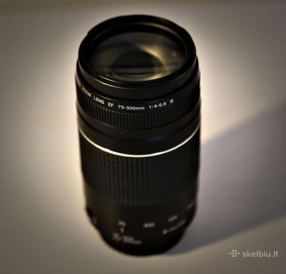 Objektyvas Canon Zoom Lens Ef 75 300 Skelbiu Lt