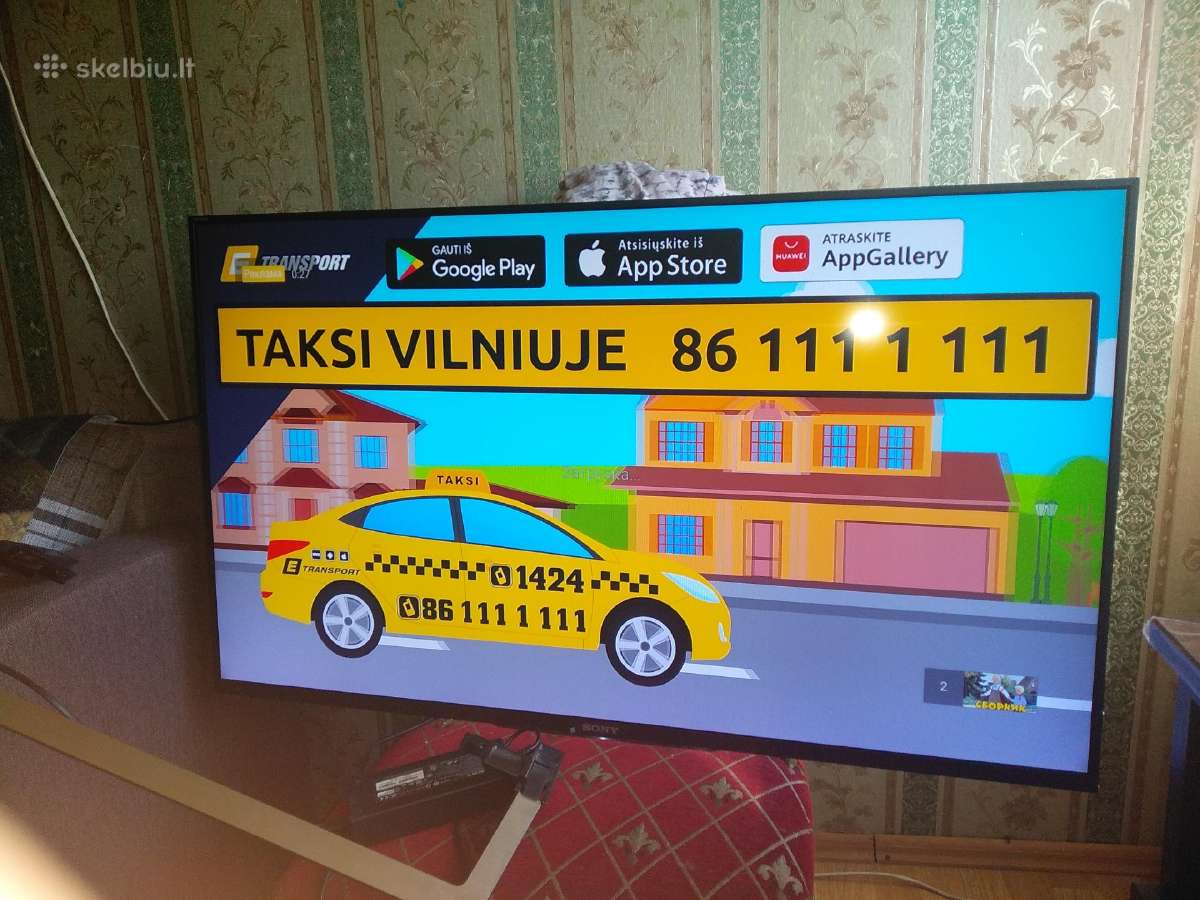 Parduodu LED TV Smart Sony Kd55-x8508c Android.
