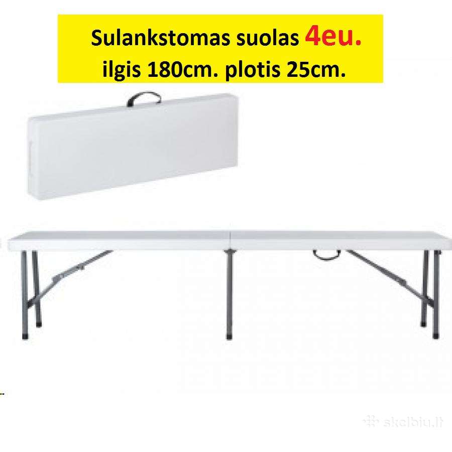 Kėdžių, stalų, suolų, staltiesių nuoma Vilnius - nuotraukos Nr. 4