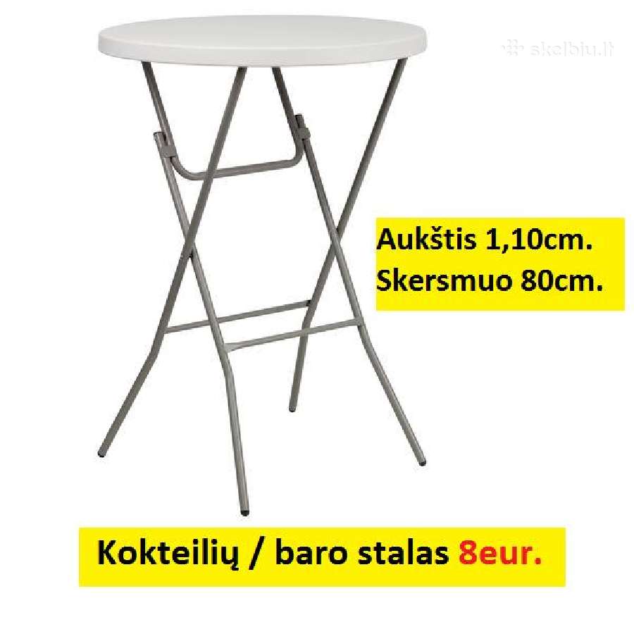 Kėdžių, stalų, suolų, staltiesių nuoma Vilnius - nuotraukos Nr. 5
