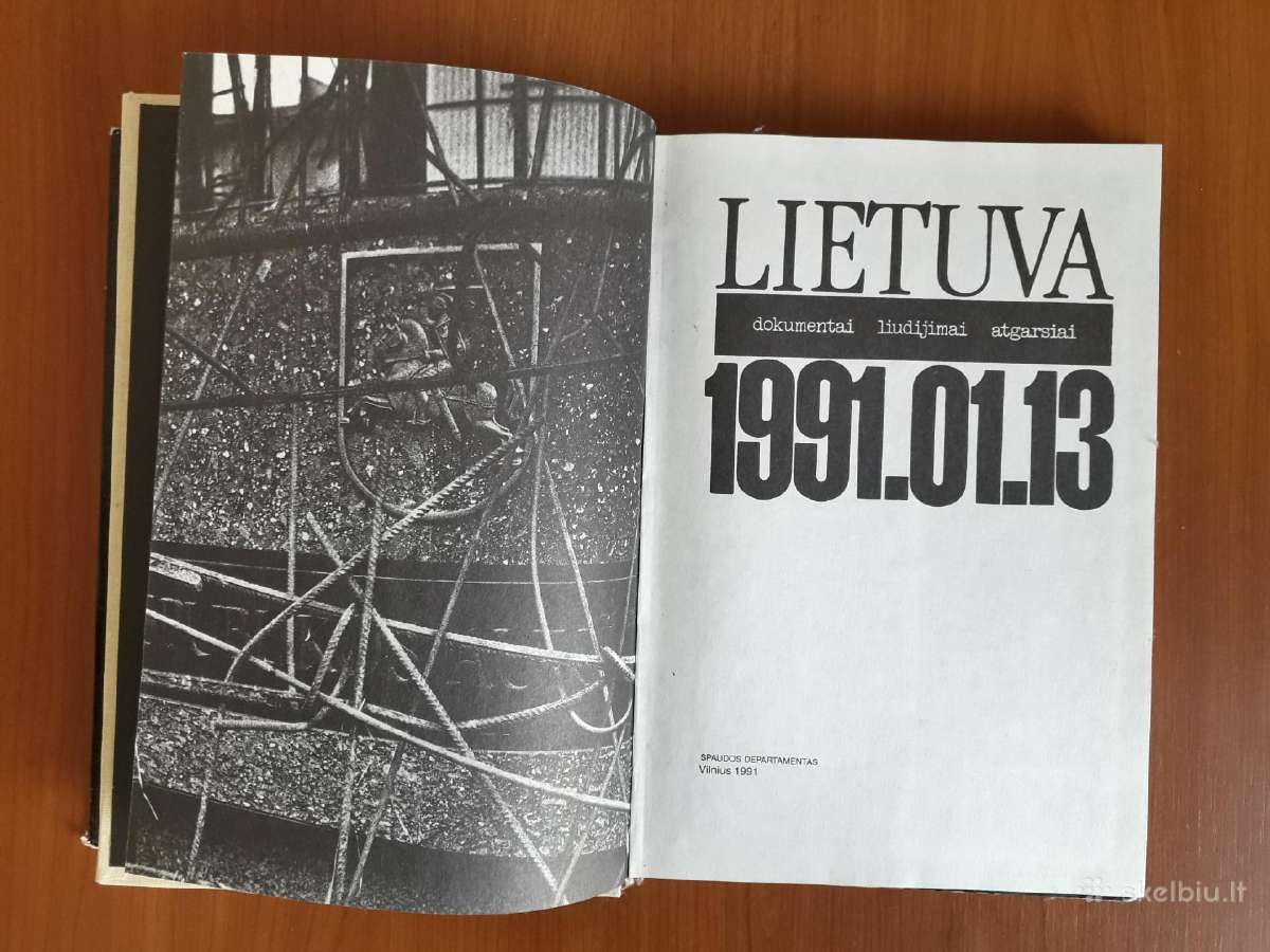 Lietuva 1991. 01. 13. dokumentai, liudijimai. - nuotraukos Nr. 4