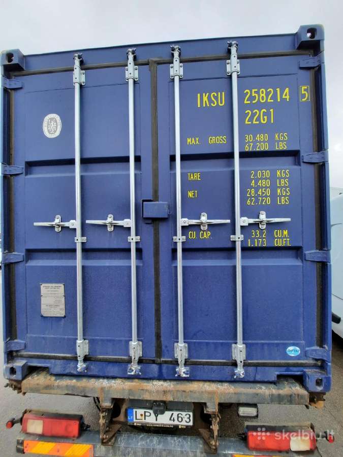 Naudoti ir nauji jūriniai konteineriai - nuotraukos Nr. 6