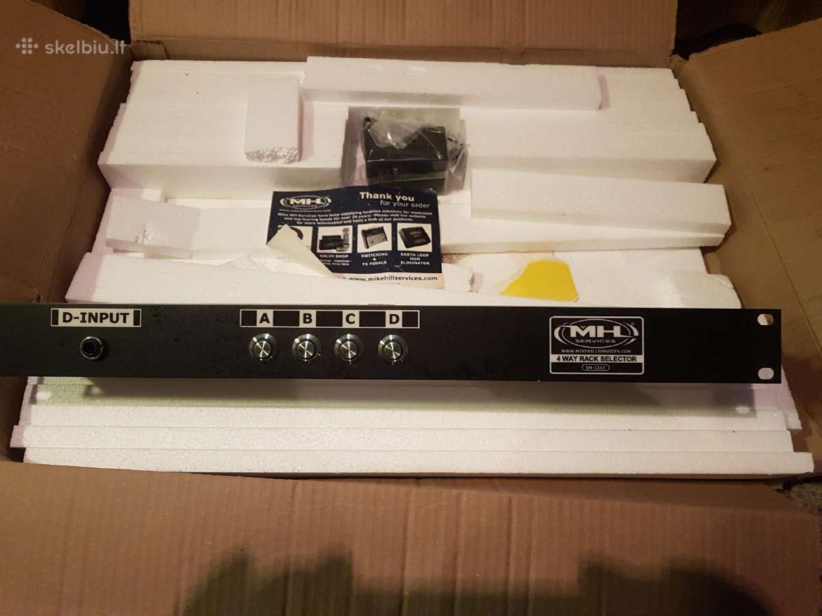 Gitaru mix 4way selector rack