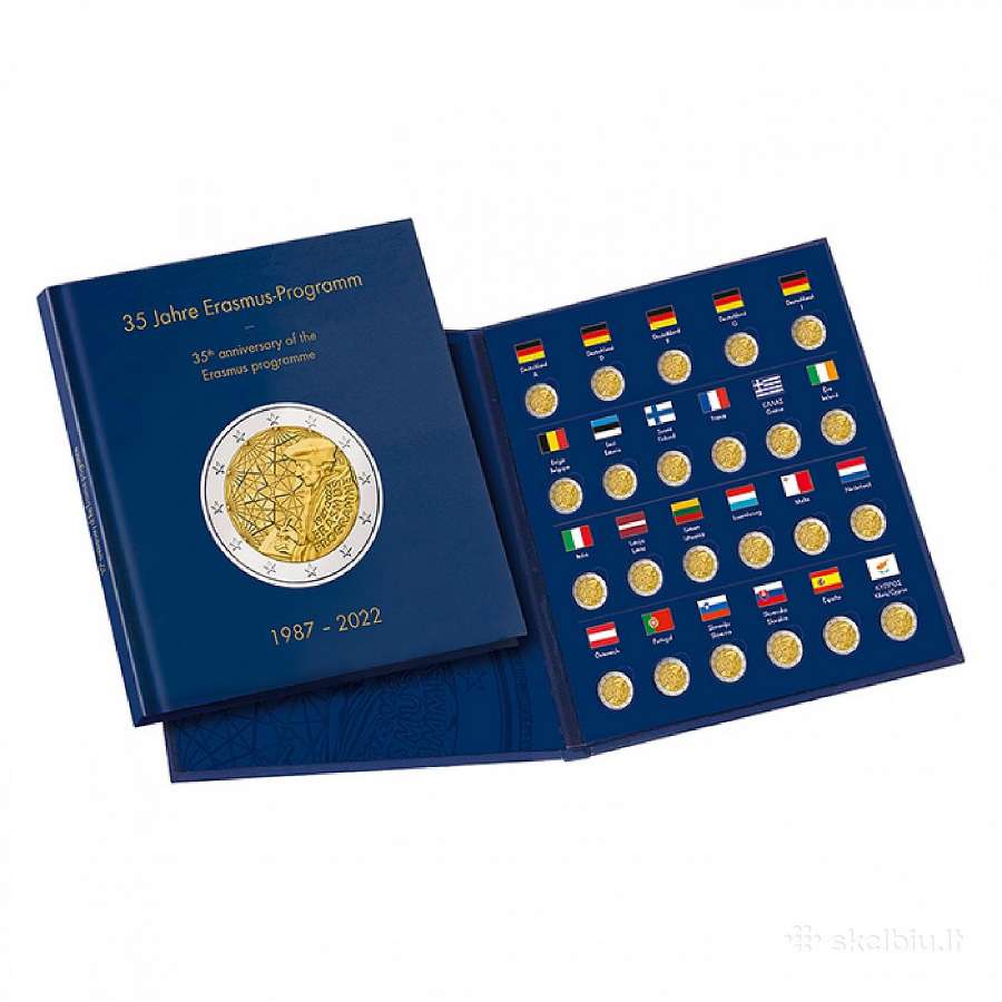 2eu Erasmus monetu serijai Presso albumas - nuotraukos Nr. 3