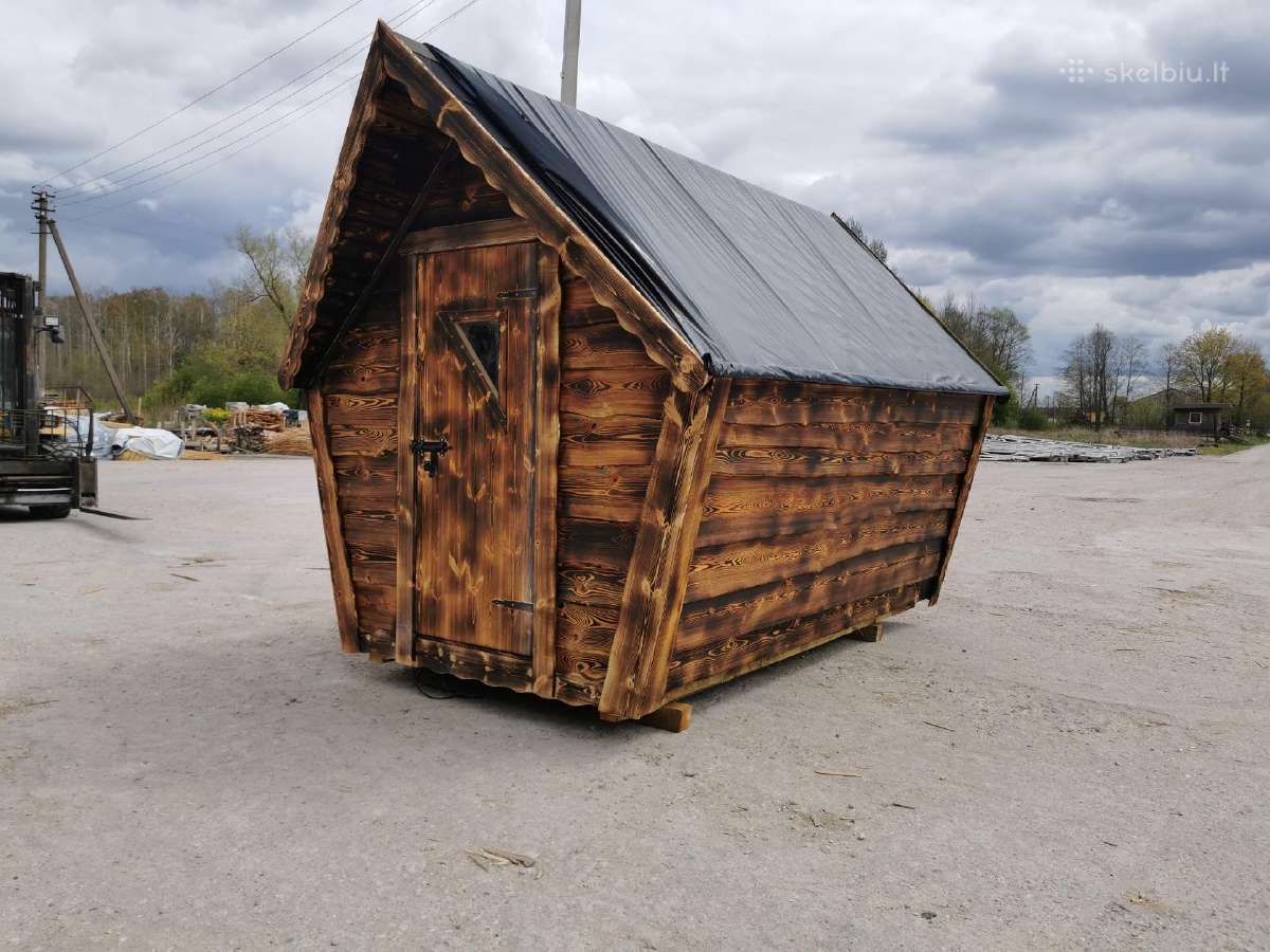 "Raganų namelis" Karkasinė pirtis, sauna