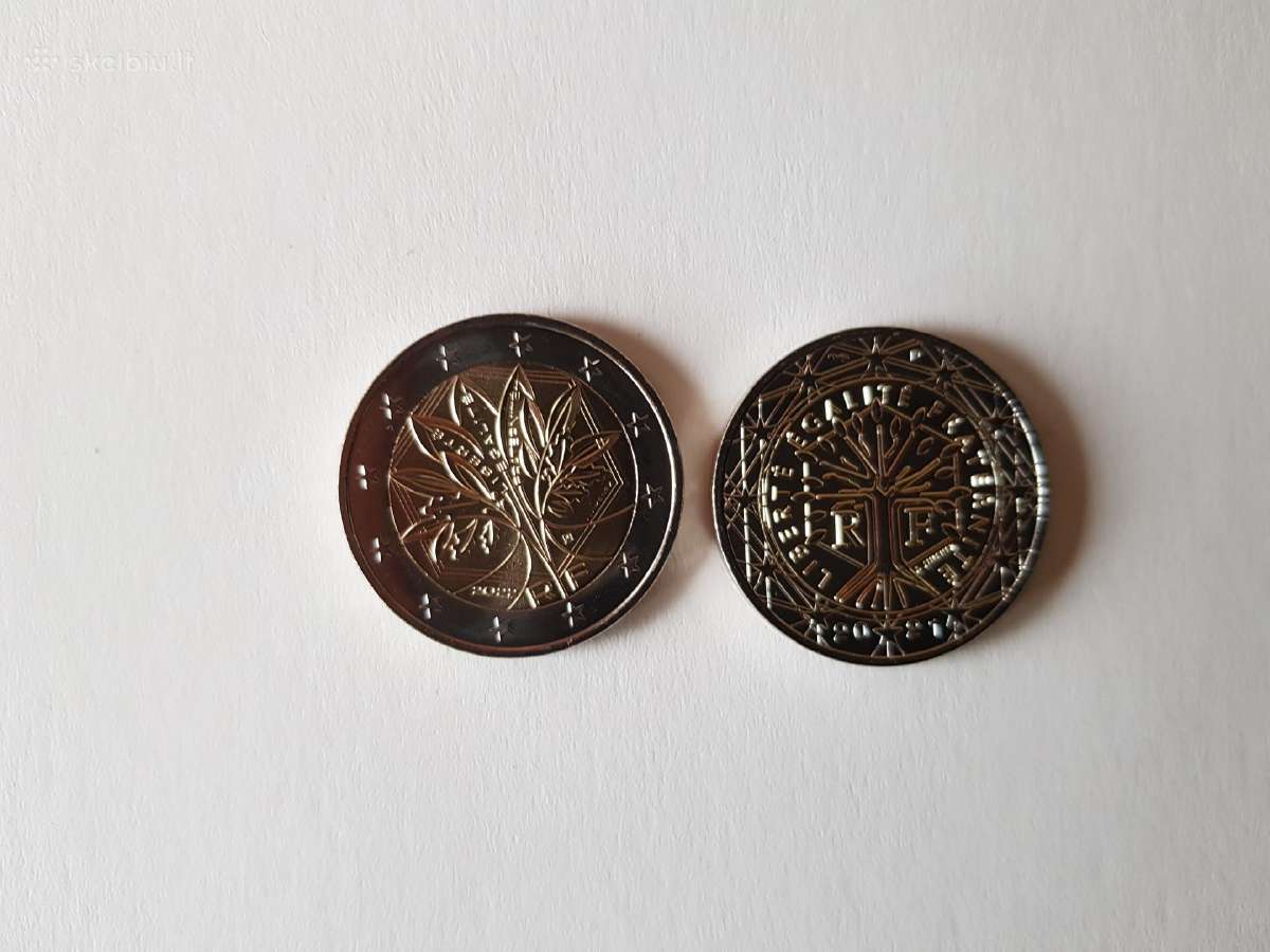 Prancūzijos apyvartinių 2€ rinkinukas Unc