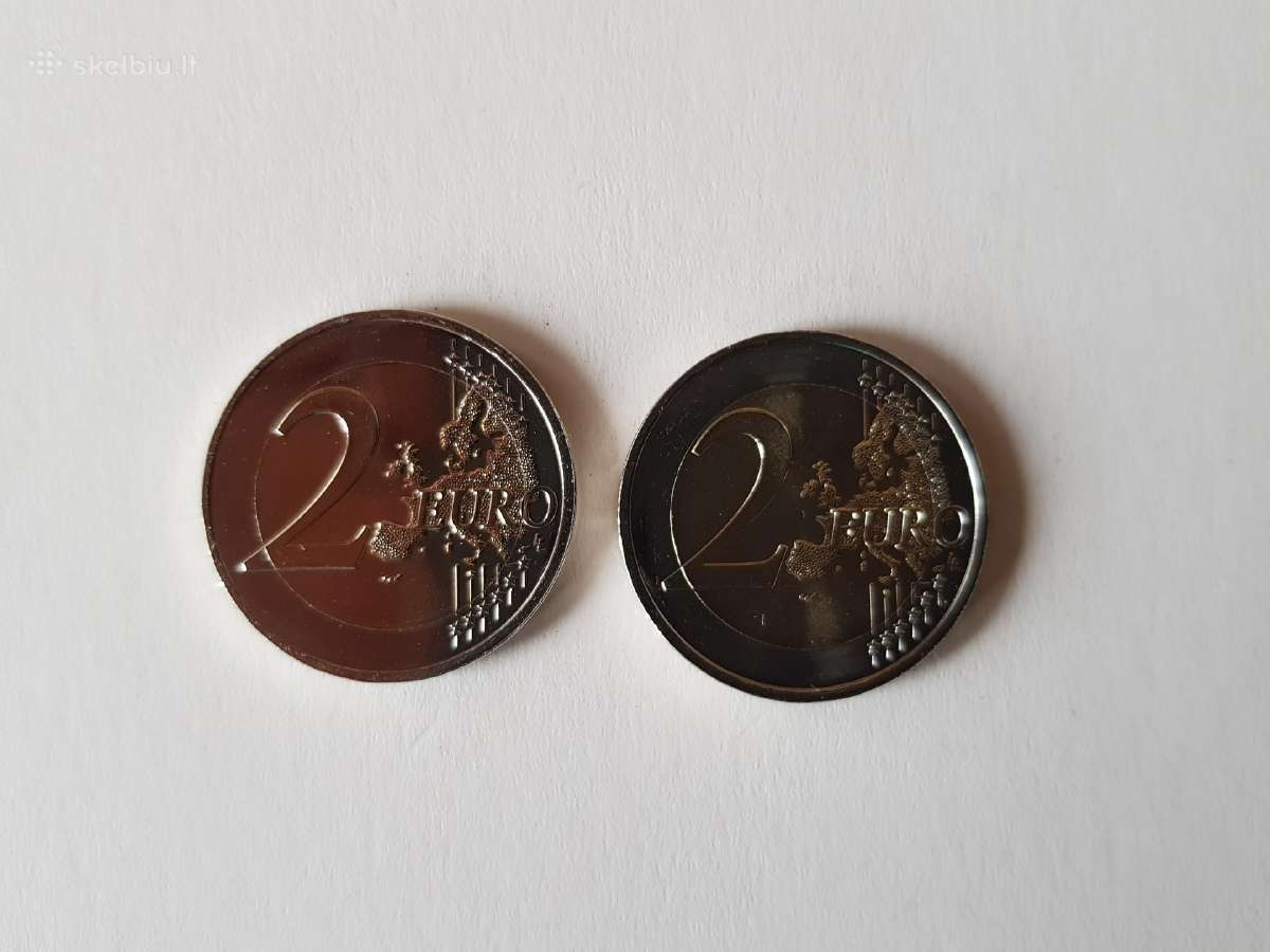 Prancūzijos apyvartinių 2€ rinkinukas Unc - nuotraukos Nr. 2
