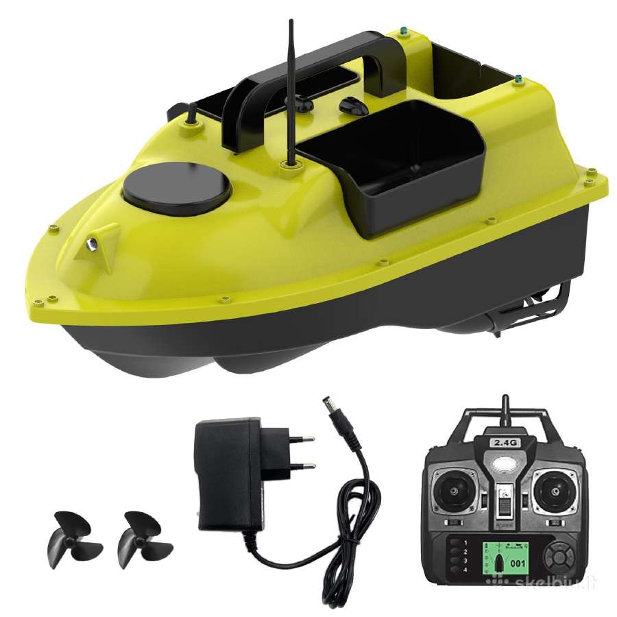 Flytec GPS pašarų laivelis su GPS navigacija - nuotraukos Nr. 6