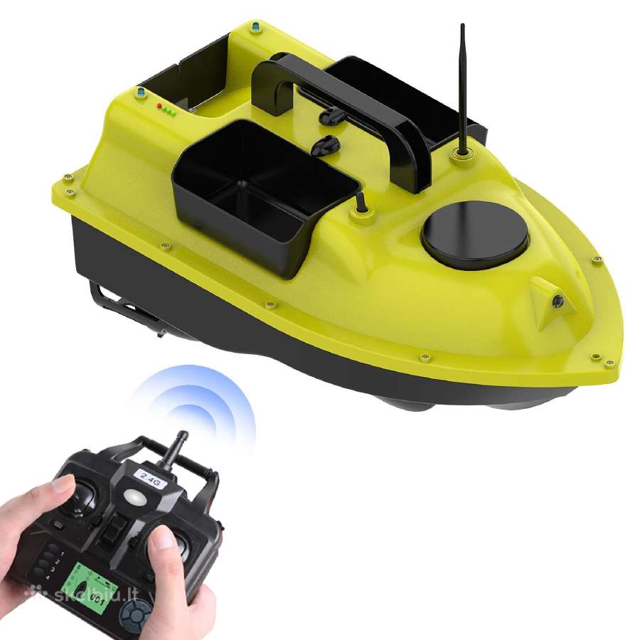 Flytec GPS pašarų laivelis su GPS navigacija - nuotraukos Nr. 4