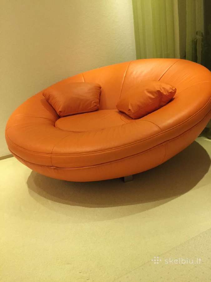 Originali odinė sofa - nuotraukos Nr. 3