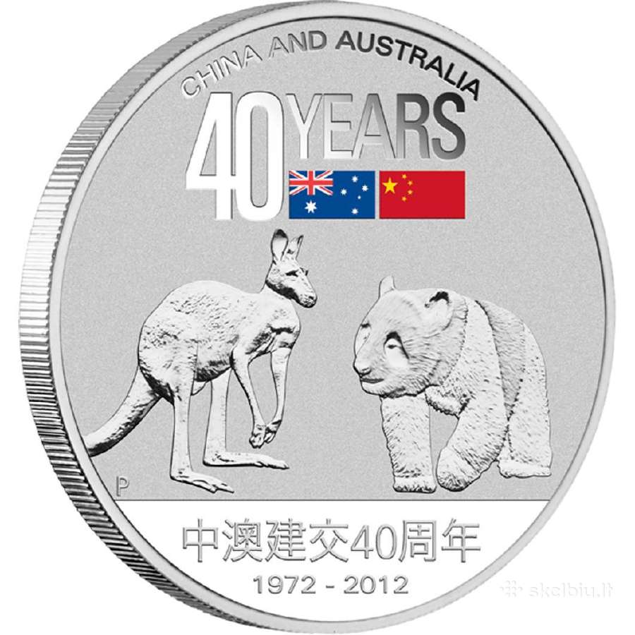 Australija 2012 Kinija ir Australija 40 metų