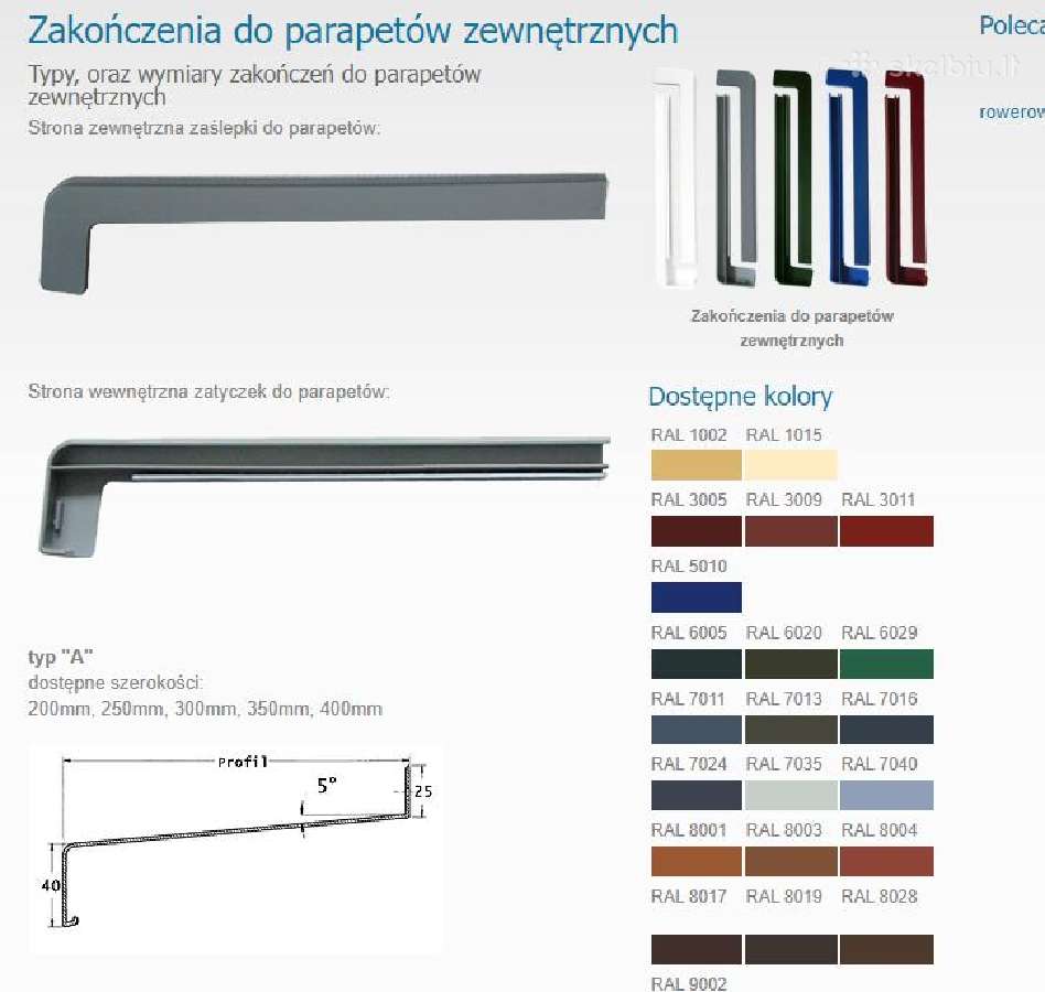 Lauko palangių plastikiniai antgaliai ir palangės - nuotraukos Nr. 3