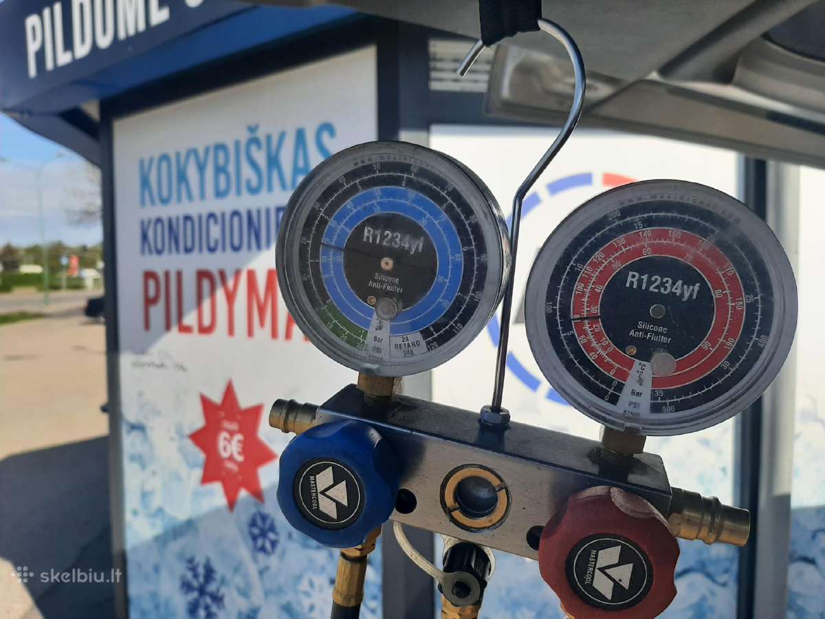 Kondicionierių pildymas R134a ir R1234yf - nuotraukos Nr. 3