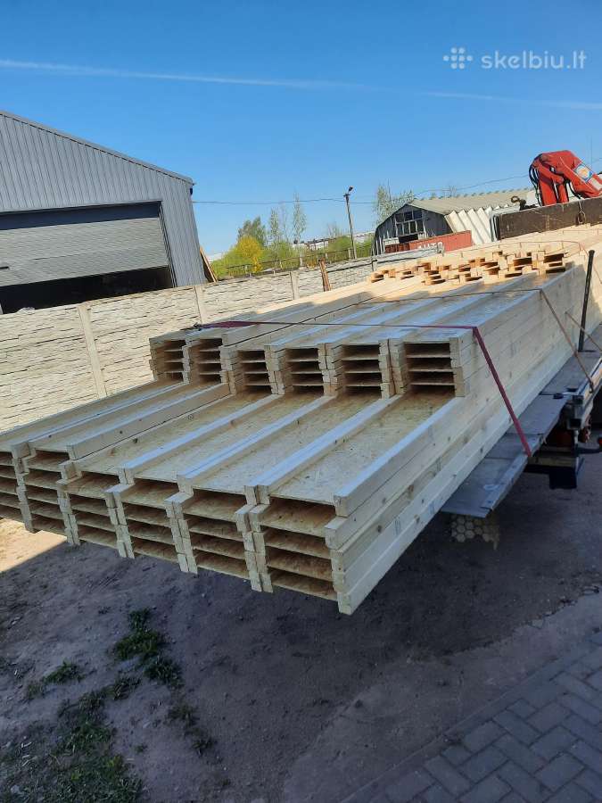 I-beam dvitėjinės sijos, ibeam gegnės - nuotraukos Nr. 8