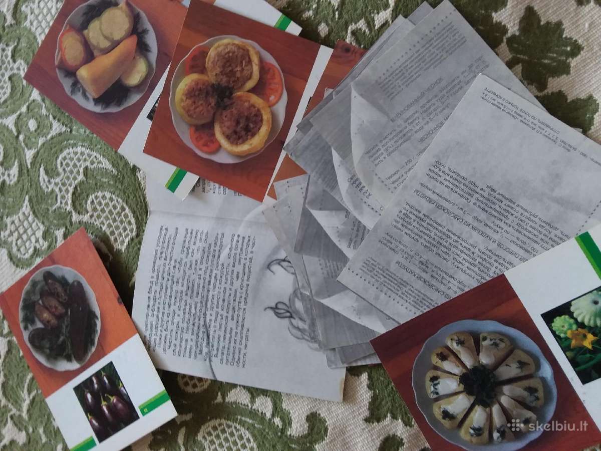 Rinikys atviručių su receptaus apie maisto ruošim - nuotraukos Nr. 2