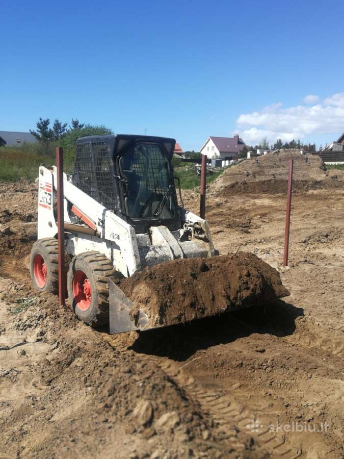 Bobcat nuoma, sklypų lyginimas